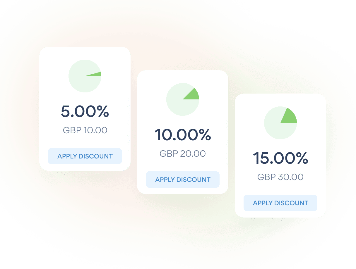 Grant discounts and tips, and manage taxes on your phone with Nomod