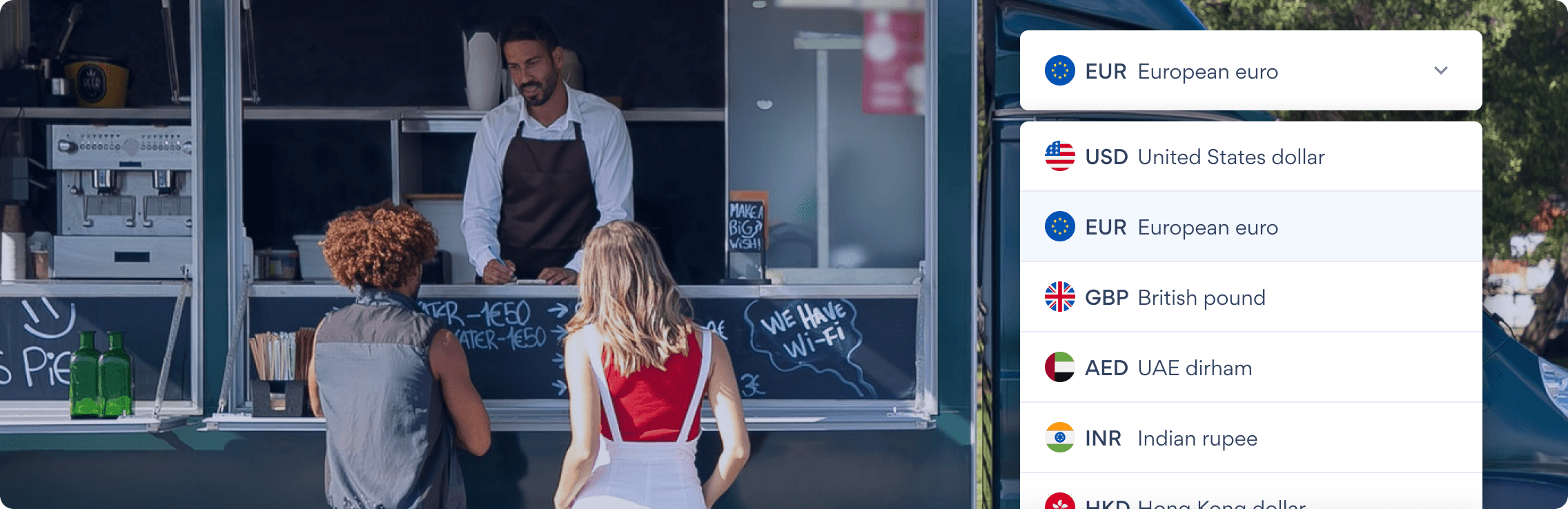 Accept multi currency card payments on your phone with Nomod