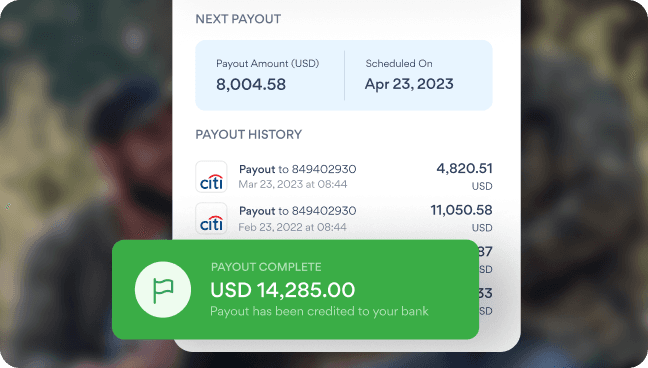 Two day payouts to your bank account on your phone with Nomod